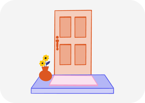 Abortions Welcome logo with white background